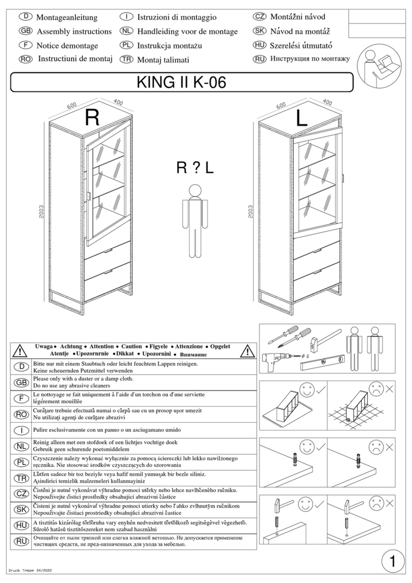 agatameble KING II K-06 User manual