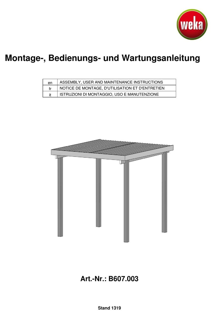 Weka B607.003 Operating instructions