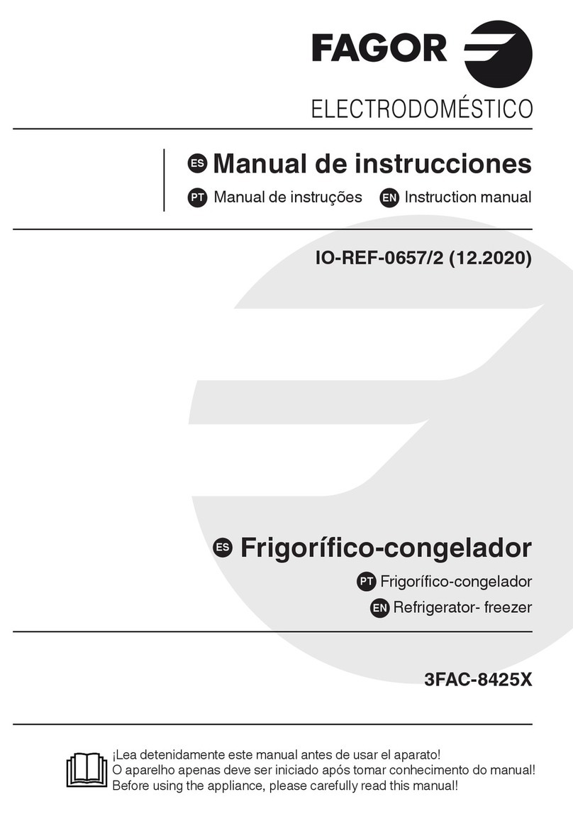 Fagor 3FAC-8425X User manual Fagor 3FAC-8425X User manual