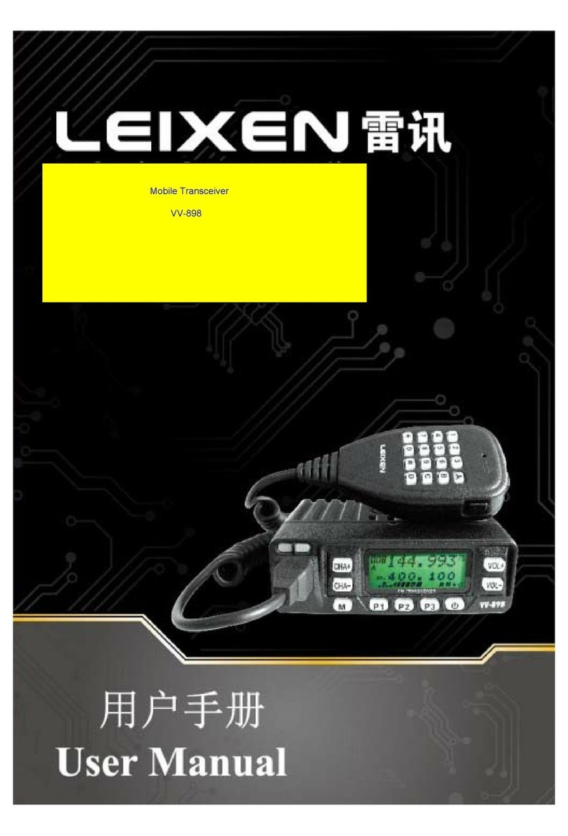 Leixen VV898 user manual