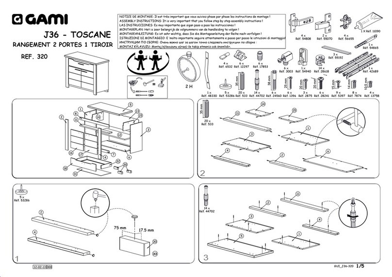 Gami J36 320 User manual