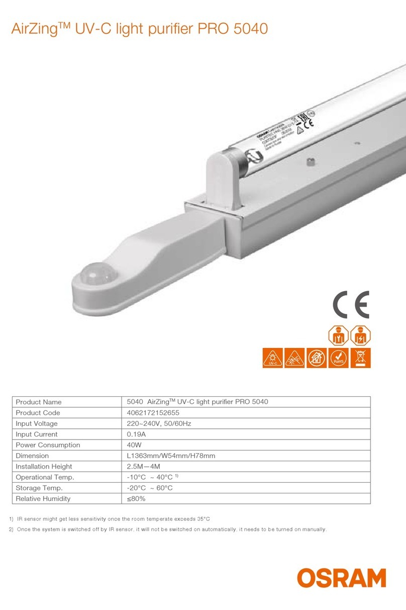 Osram AirZing PRO 5040 quick start guide