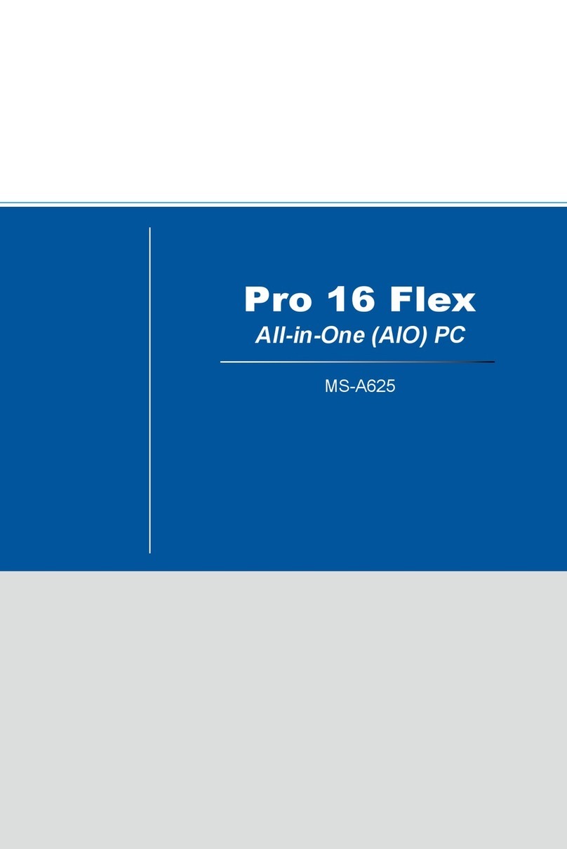 MSI MS-A625 User manual