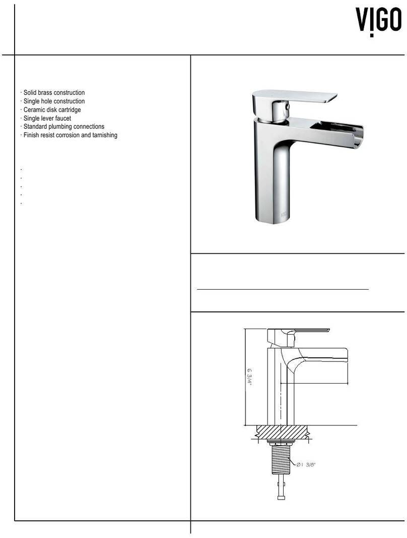 VIGO VG01042 quick start guide