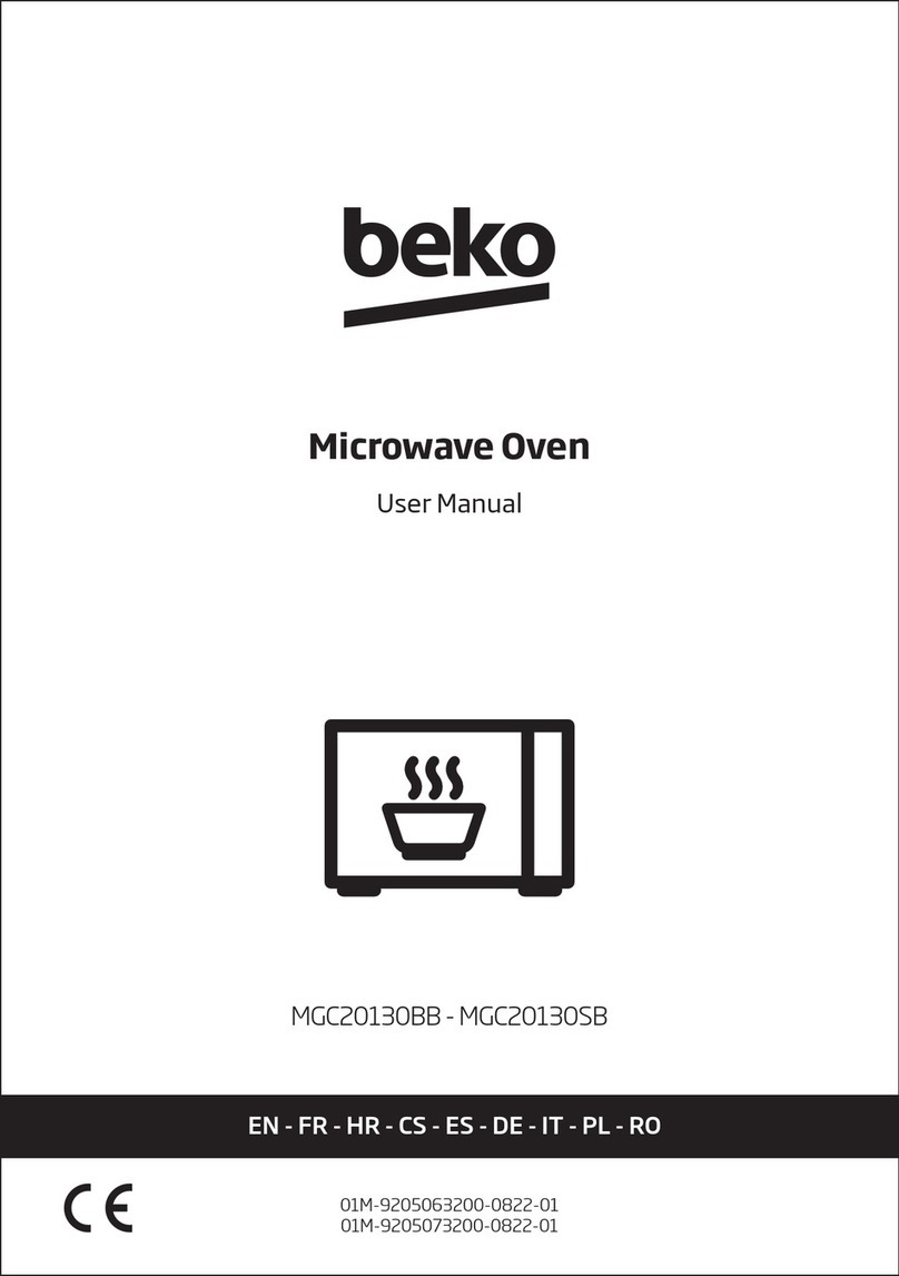 Beko MGC20130BB User manual