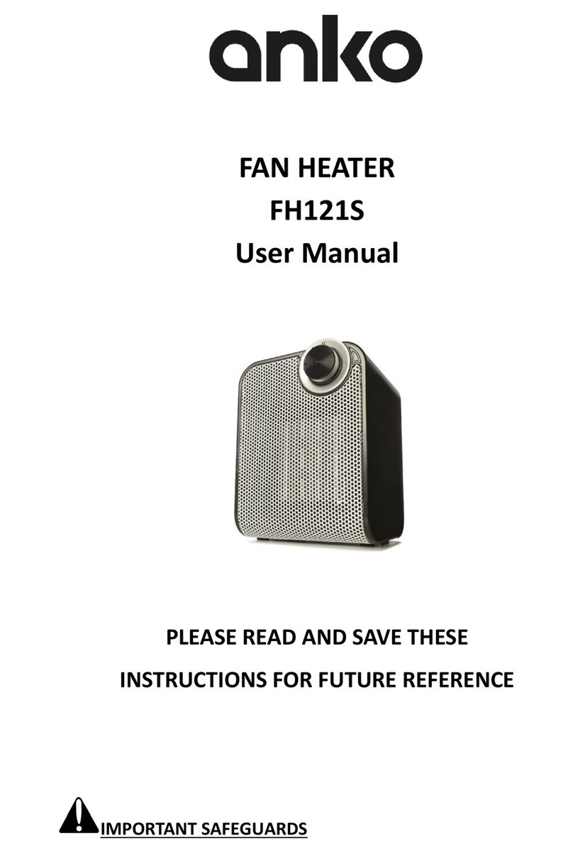 anko FH121S User manual