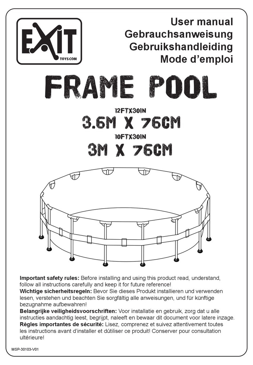 EXIT Toys 12FTX30IN user manual