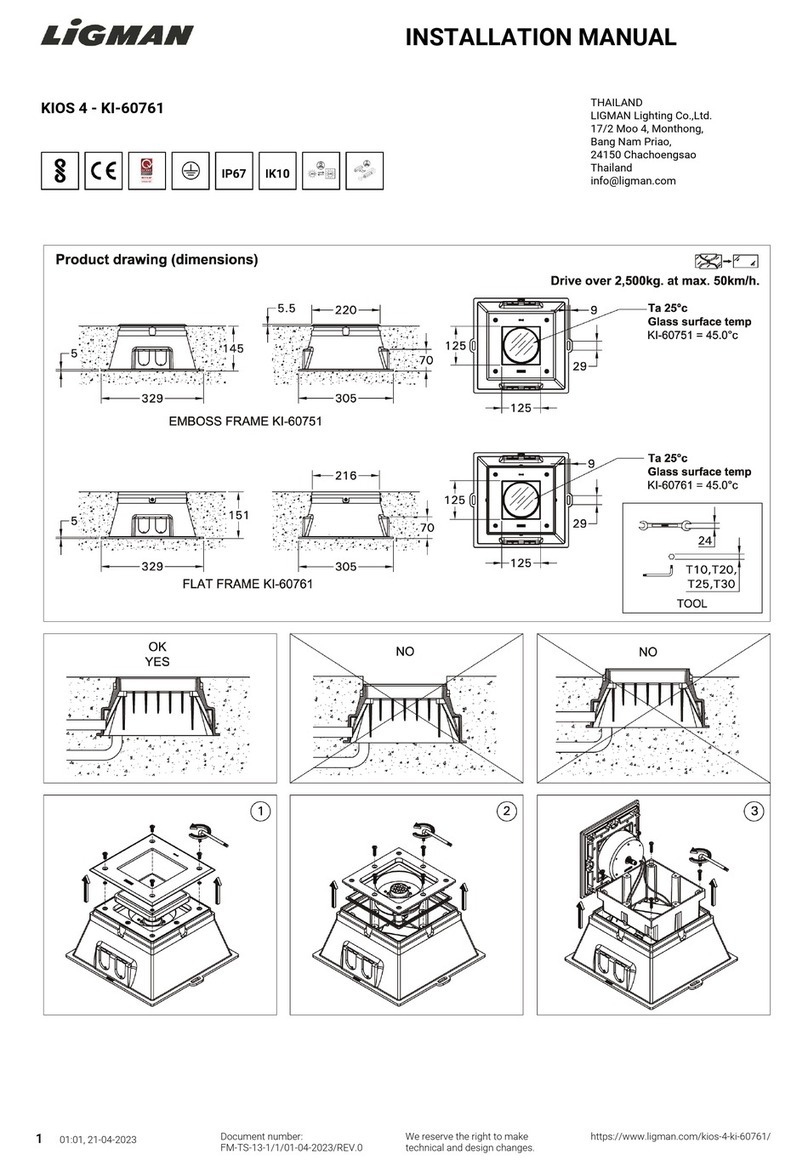LIGMAN KI-60761 installation manual