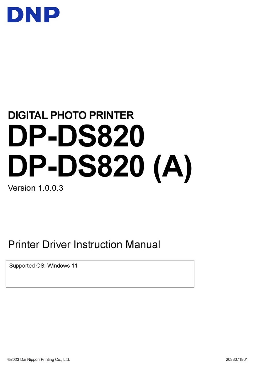 DNP DP-DS820 Series User manual