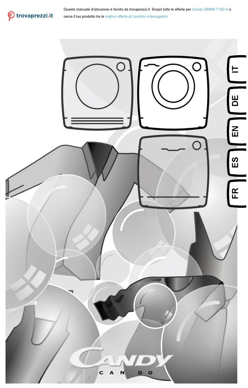 Candy CBWM 712D-S User manual