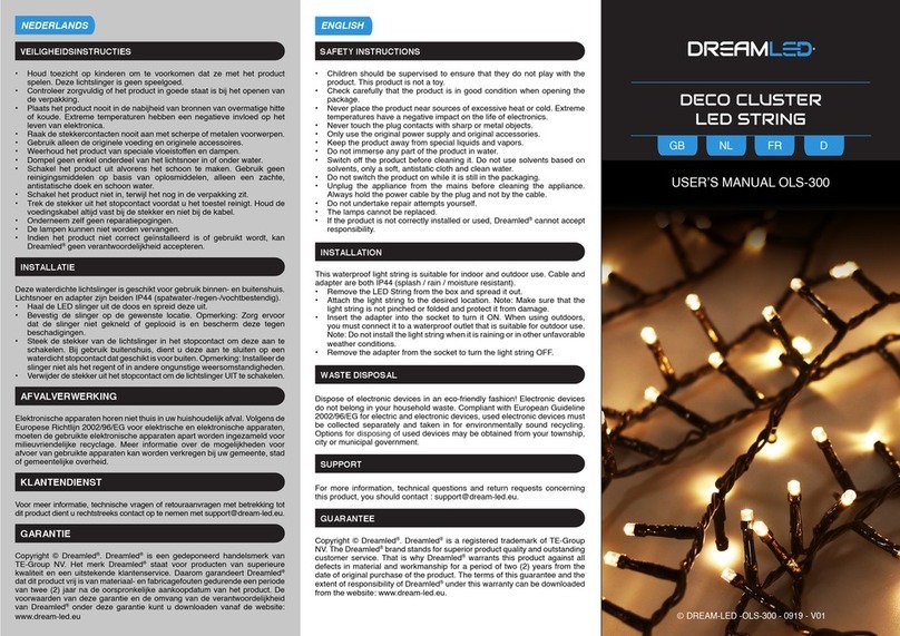 DreamLED OLS-300 user manual