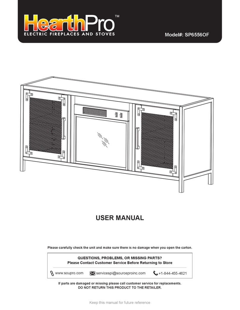 HearthPro SP6556OF user manual HearthPro SP6556OF user manual
