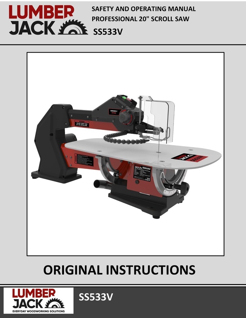 Lumberjack SS533V Installation manual
