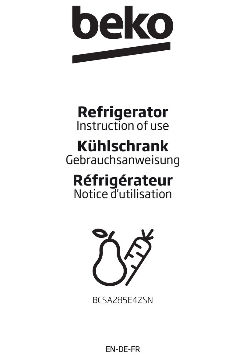 Beko BCSA285E4ZSN Instructions of use
