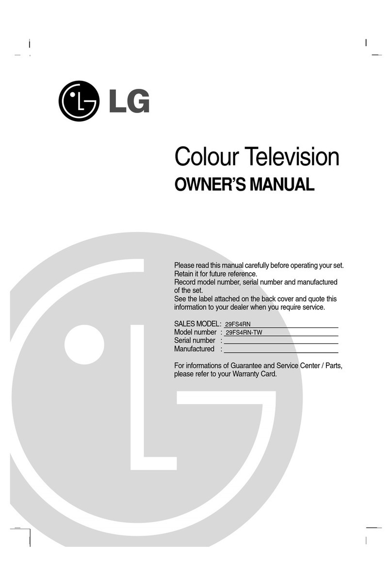 LG 29FS4RN User manual