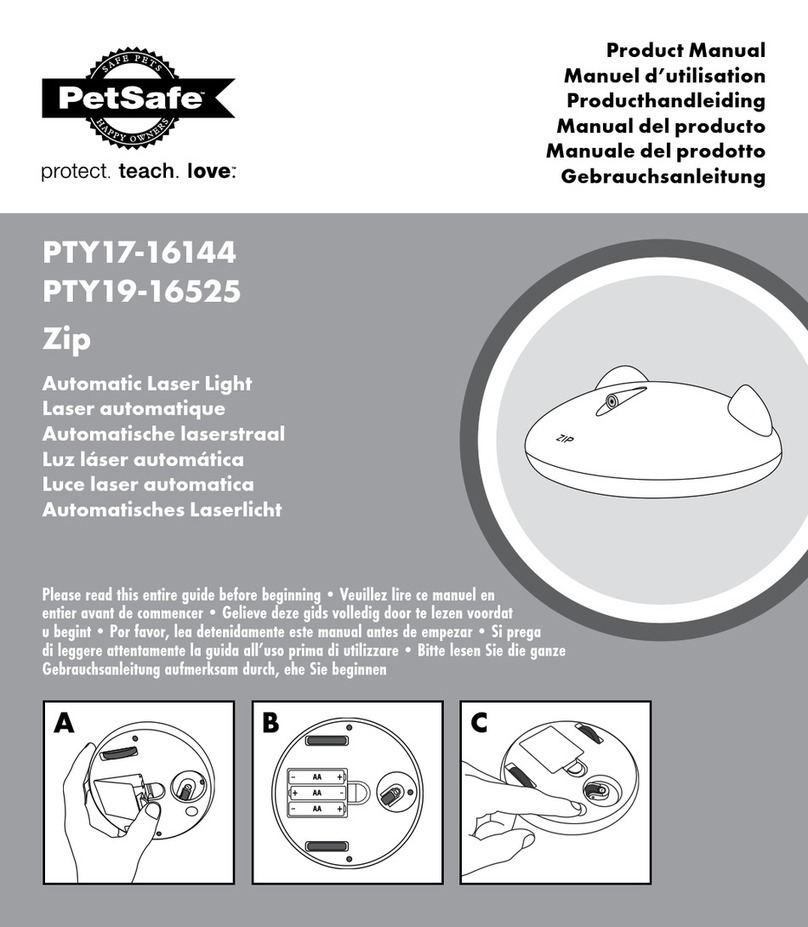 Petsafe Zip PTY17-16144 User manual