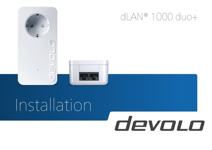 Devolo dLAN 1000 duo+ User manual