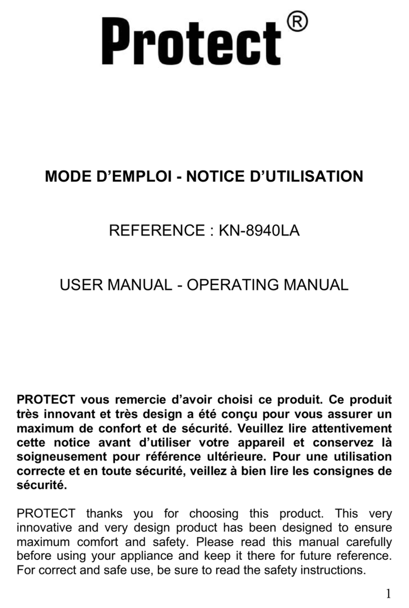 Protect KN-8940LA User manual