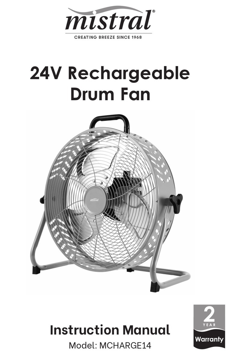 Mistral MCHARGE14 instruction manual