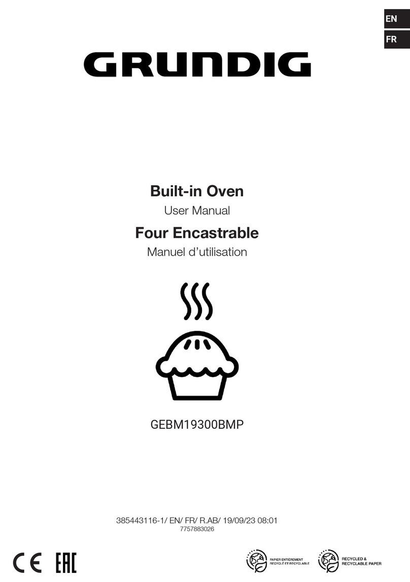 Grundig GEBM19300BMP User manual