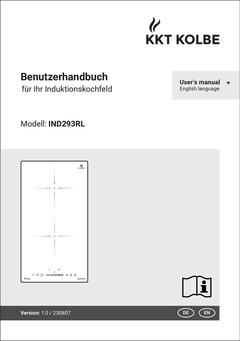KKT KOLBE IND293RL User manual
