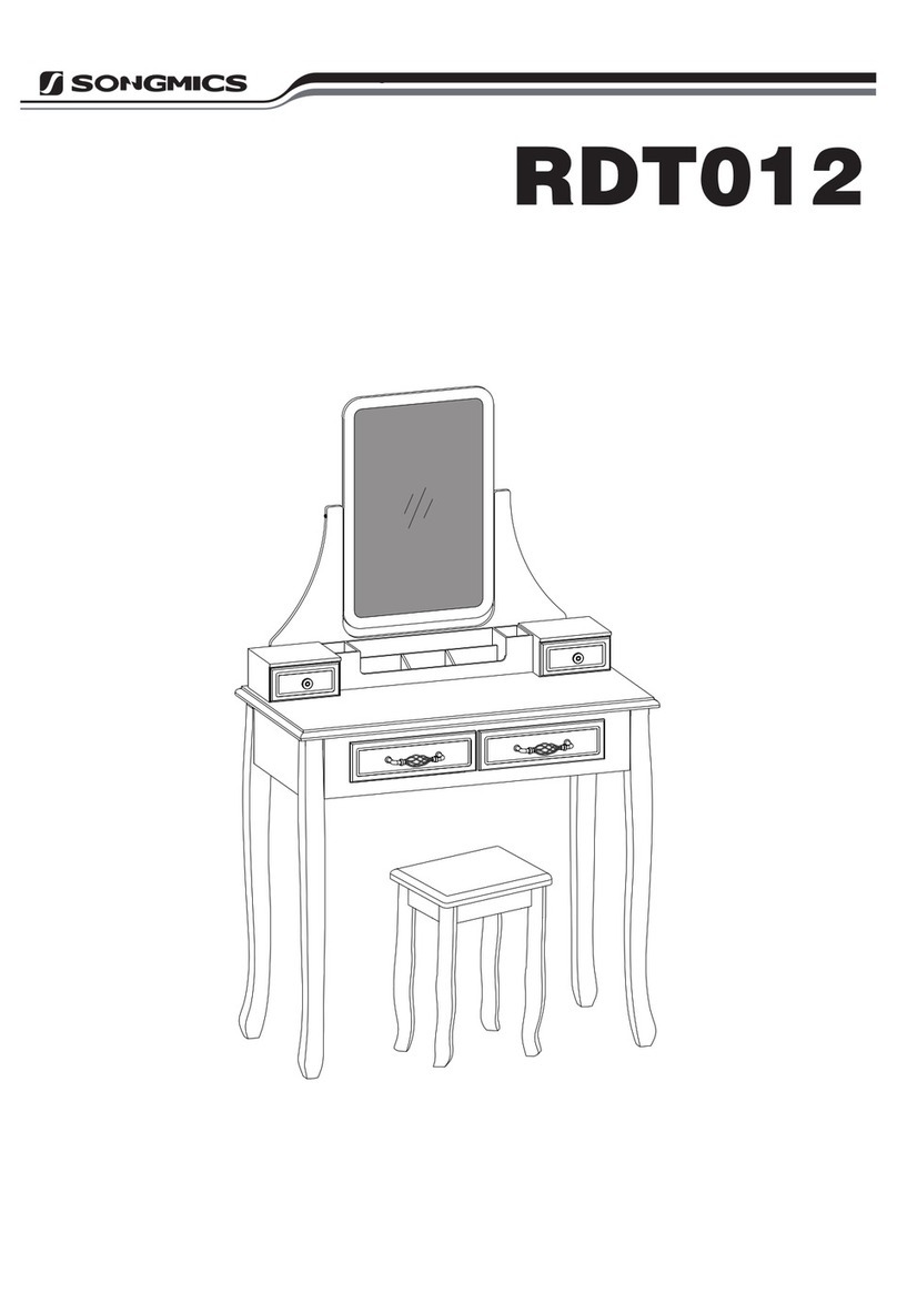 Songmics RDT012 quick start guide