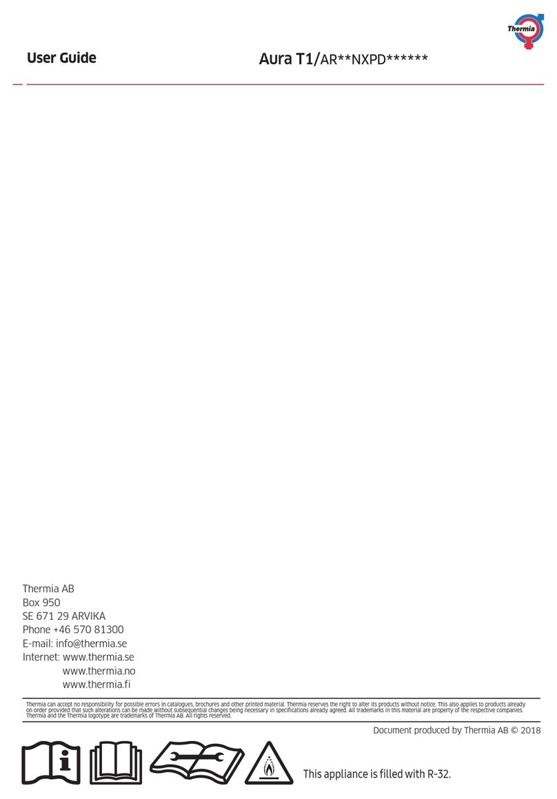 Thermia AR NXPD Series User manual
