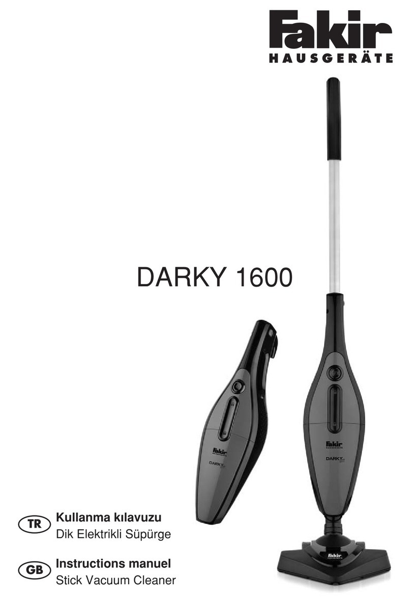 Fakir DARKY 1600 User manual
