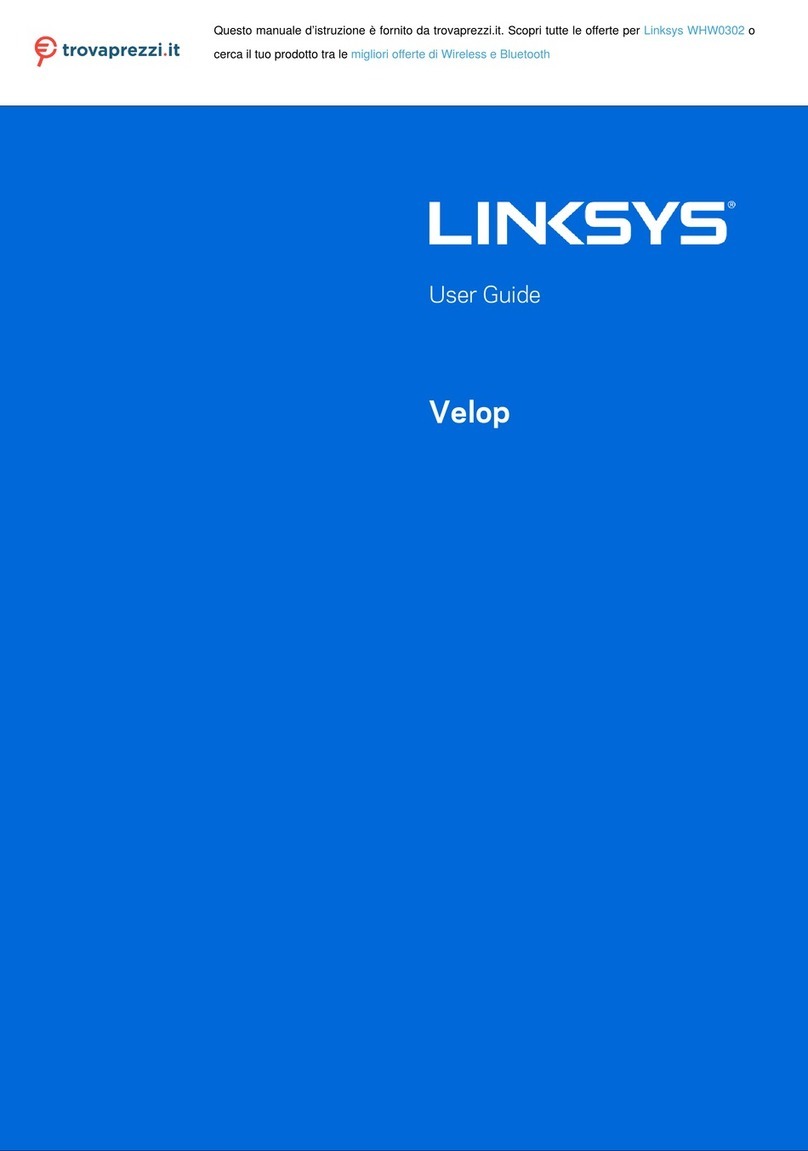 Linksys Velop WHW0302 User manual