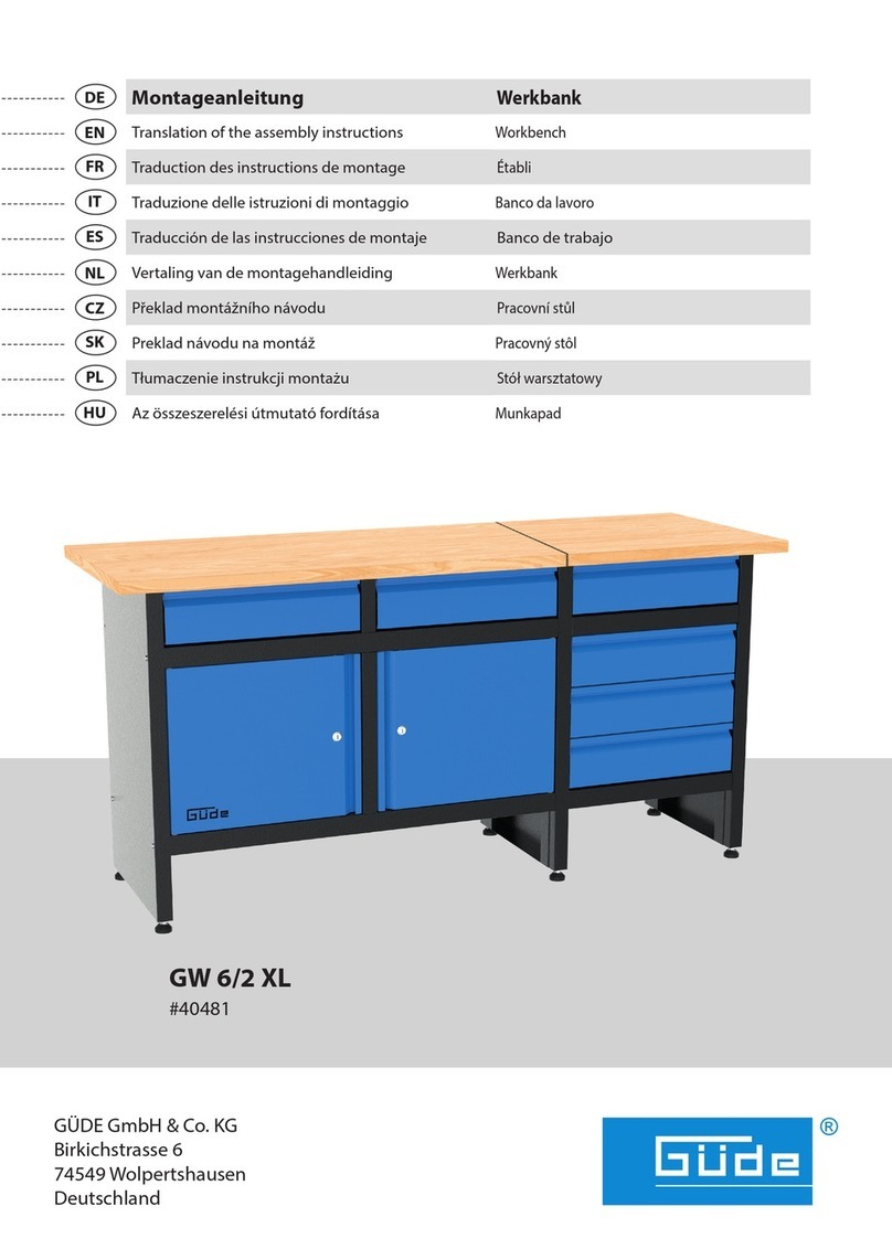 Gude GW 6/2 XL Assembly instructions
