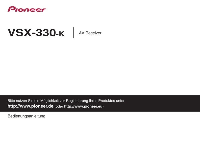 Pioneer VSX-330-K manual