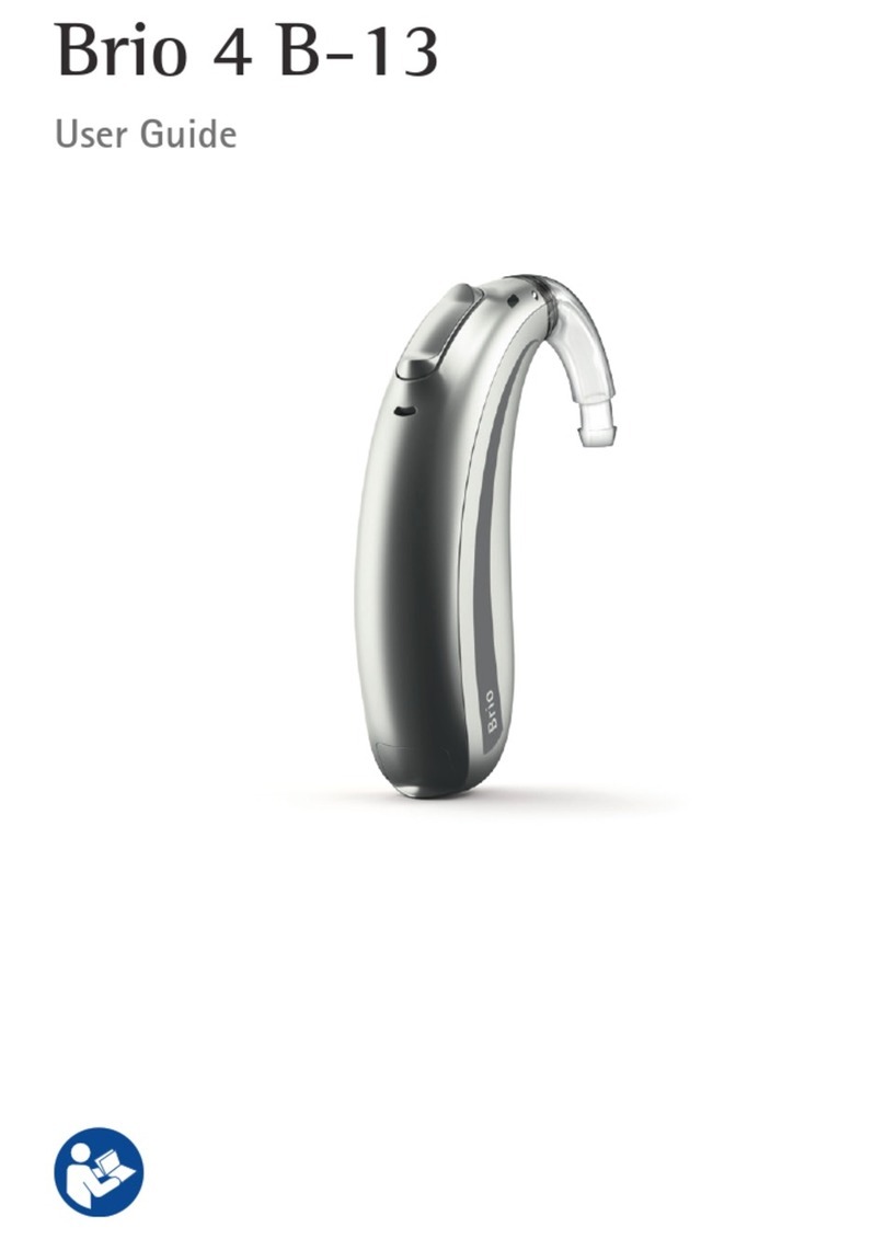Phonak Brio 4 B-13 user guide