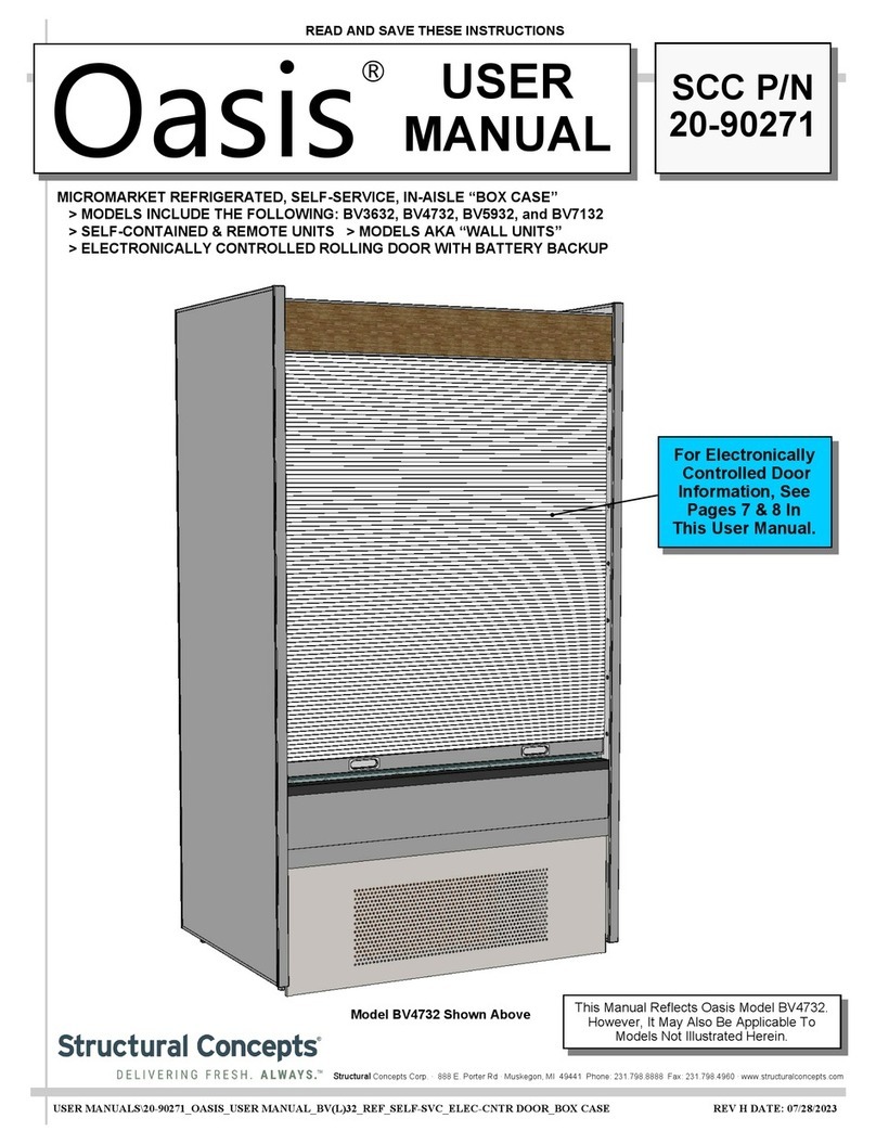 Structural Concepts Oasis BV3632 User manual