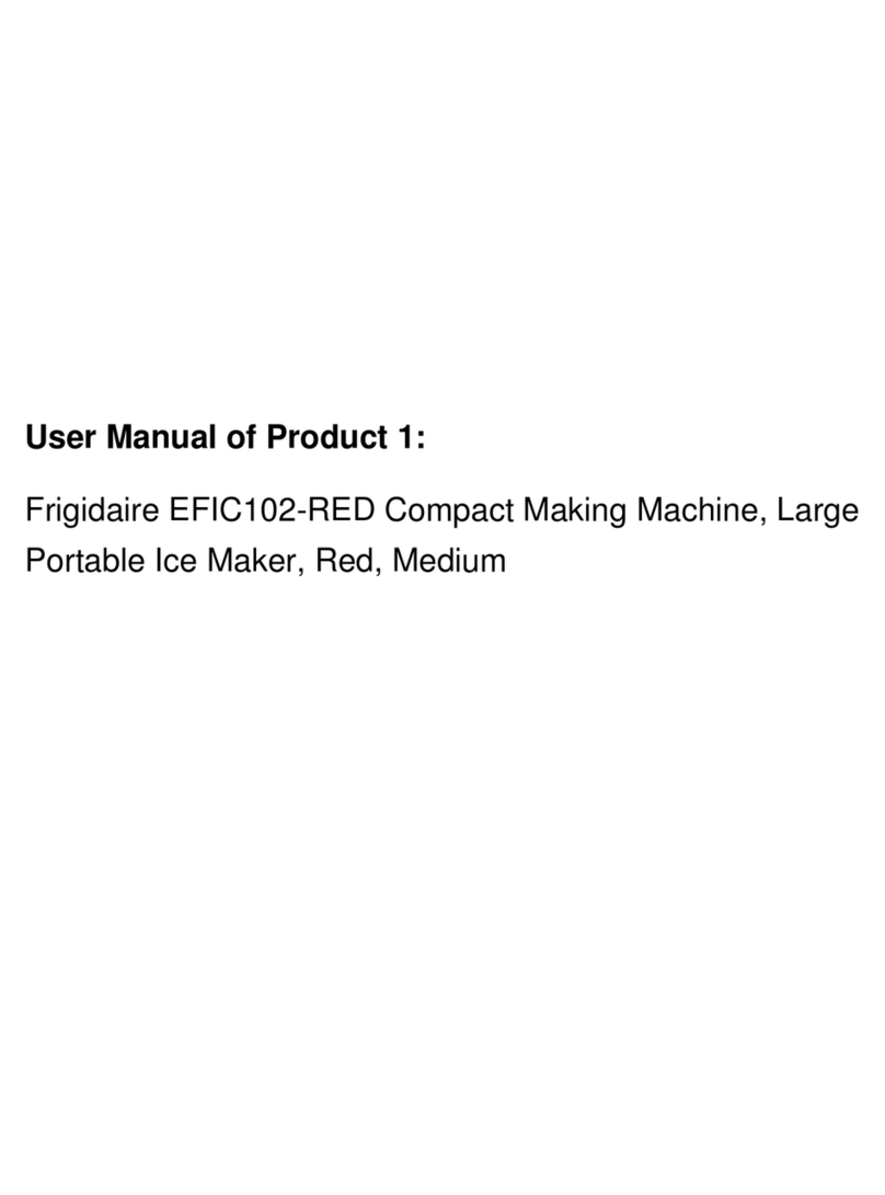 Frigidaire EFIC102-RED User manual Frigidaire EFIC102-RED User manual