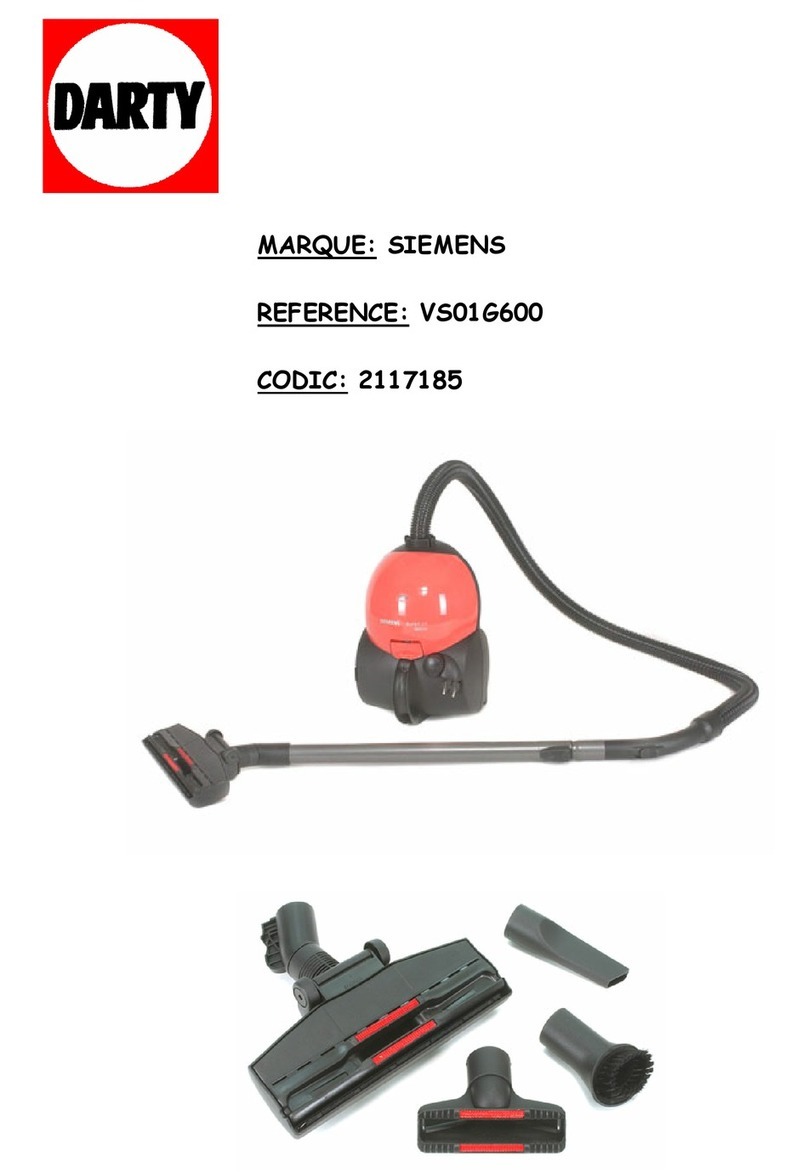Siemens VS01 series User manual