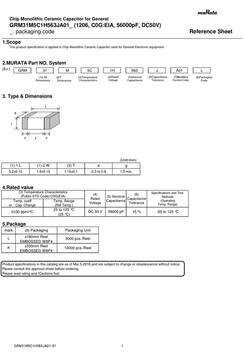 Murata GRM31M5C1H563JA01 Series User manual Murata GRM31M5C1H563JA01 Series User manual