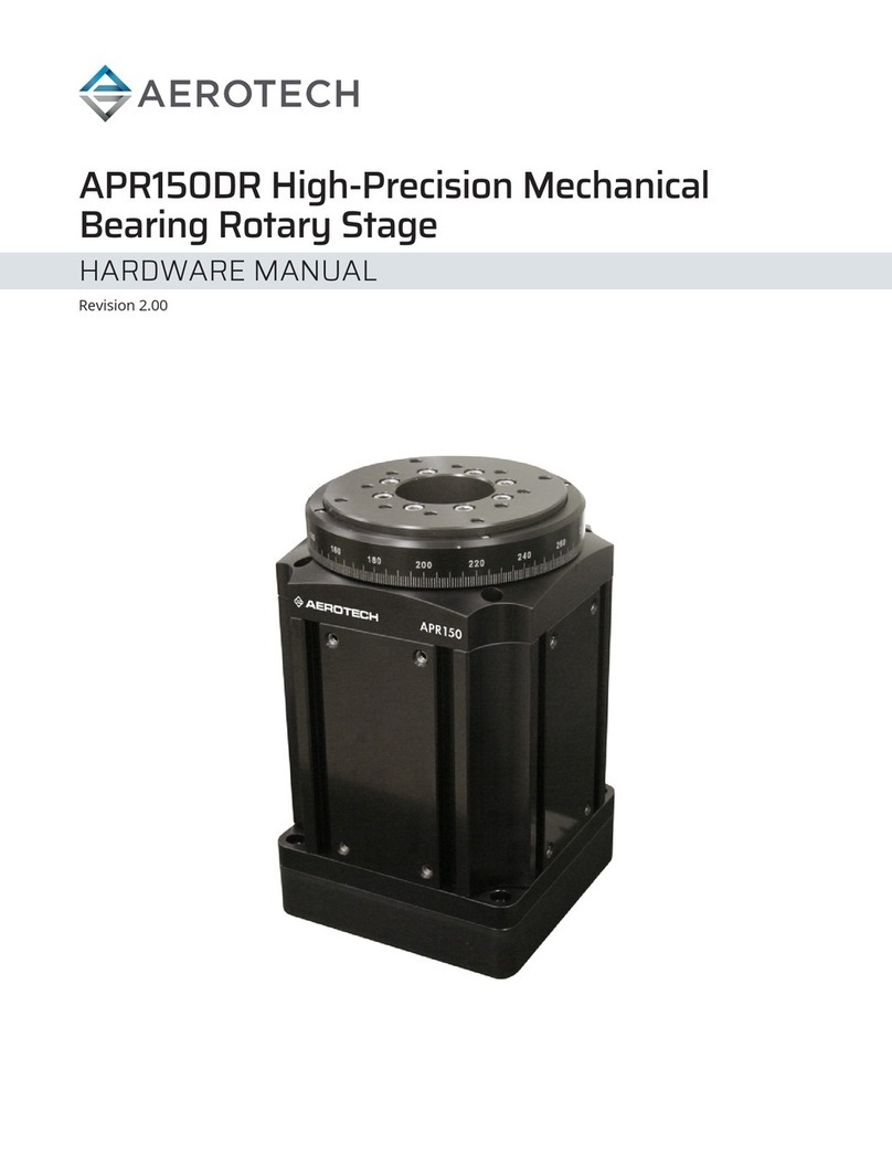 Aerotech APR150DR User manual Aerotech APR150DR User manual