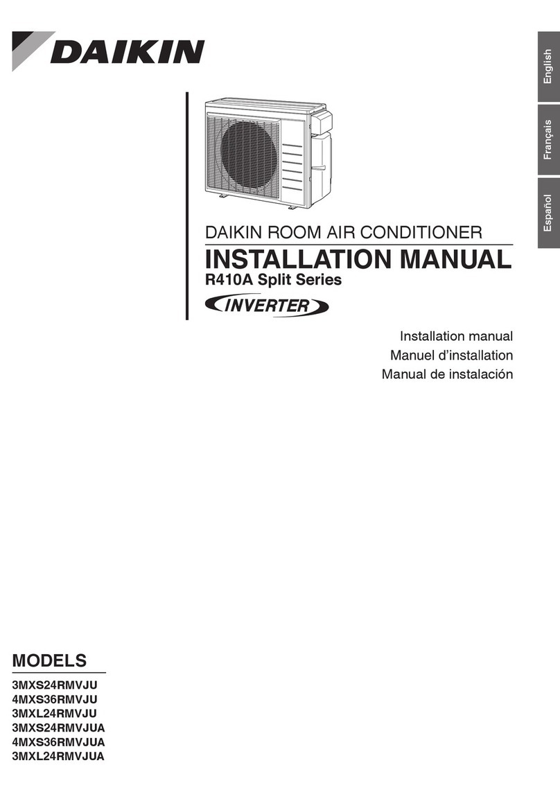 Daikin 3MXS24RMVJU User manual Daikin 3MXS24RMVJU User manual