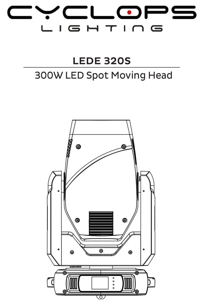 Cyclops Lighting LEDE 320S manual