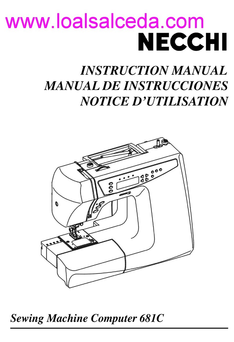 Necchi 681C instruction manual