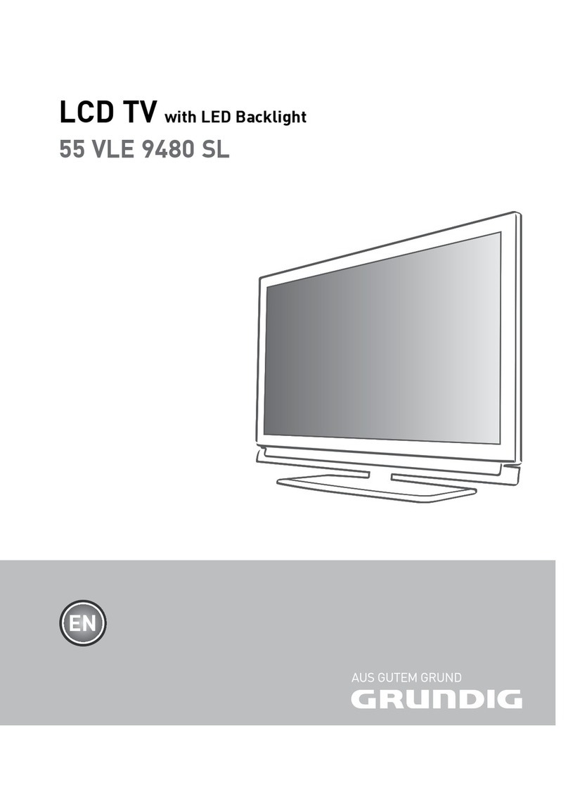 Grundig 55 VLE 9480 SL User manual