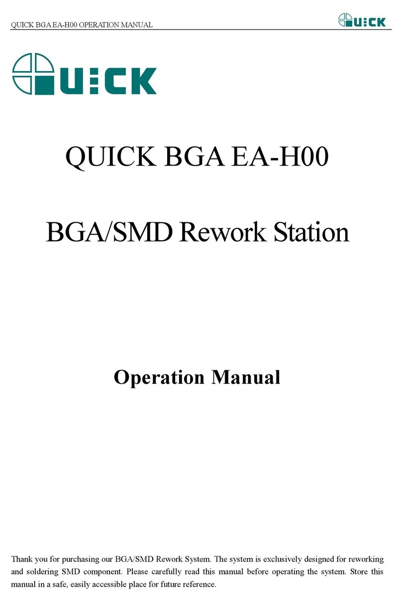 Quick BGA EA-H00 User manual