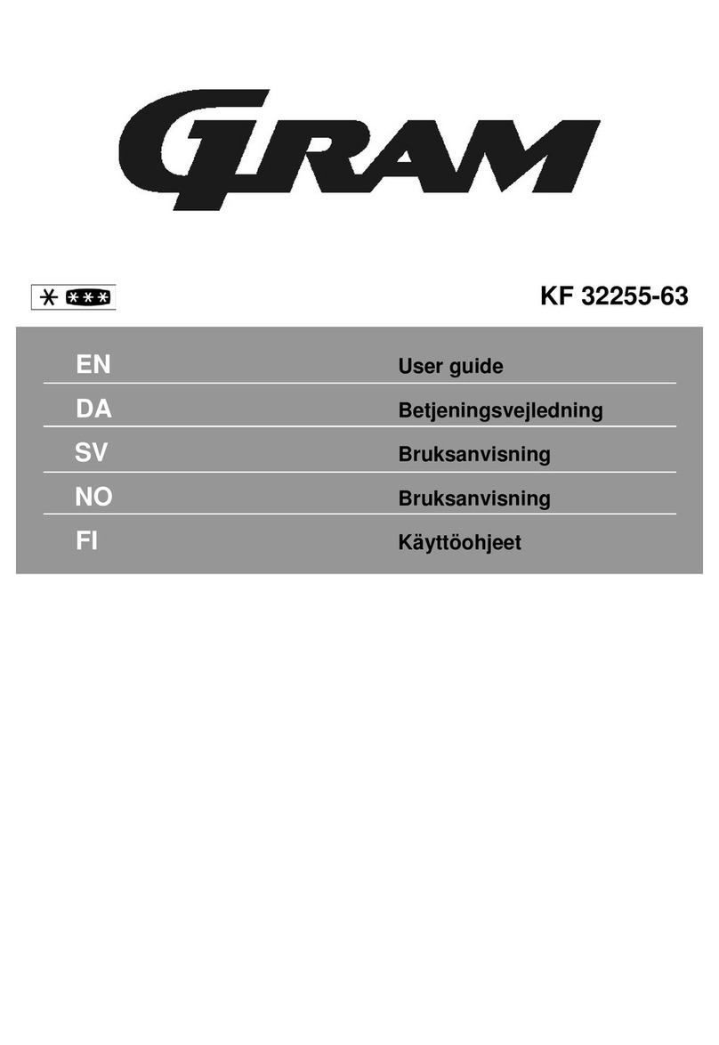 Gram KF 32255-63 User manual