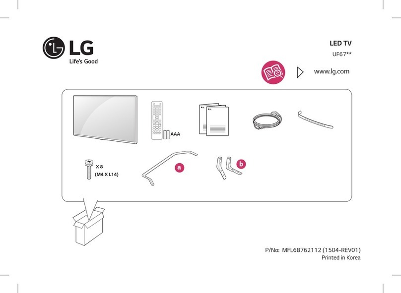 LG 40UF673T-TK User manual