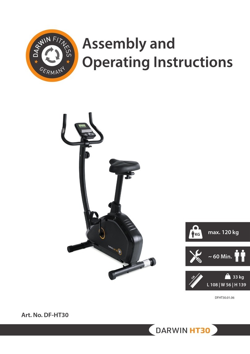 DarwinFitness DARWIN HT30 Assembly and operating instructions DarwinFitness DARWIN HT30 Assembly and operating instructions