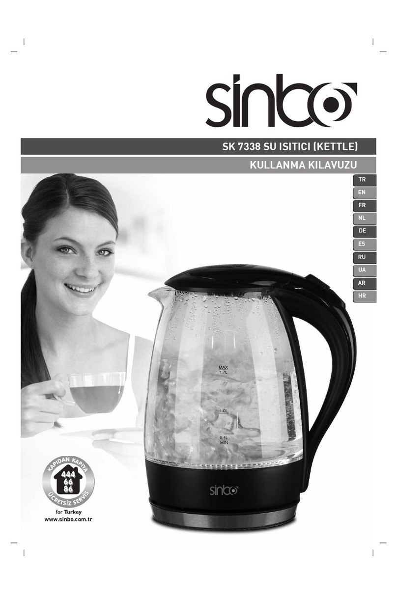 Sinbo SK 7338 manual