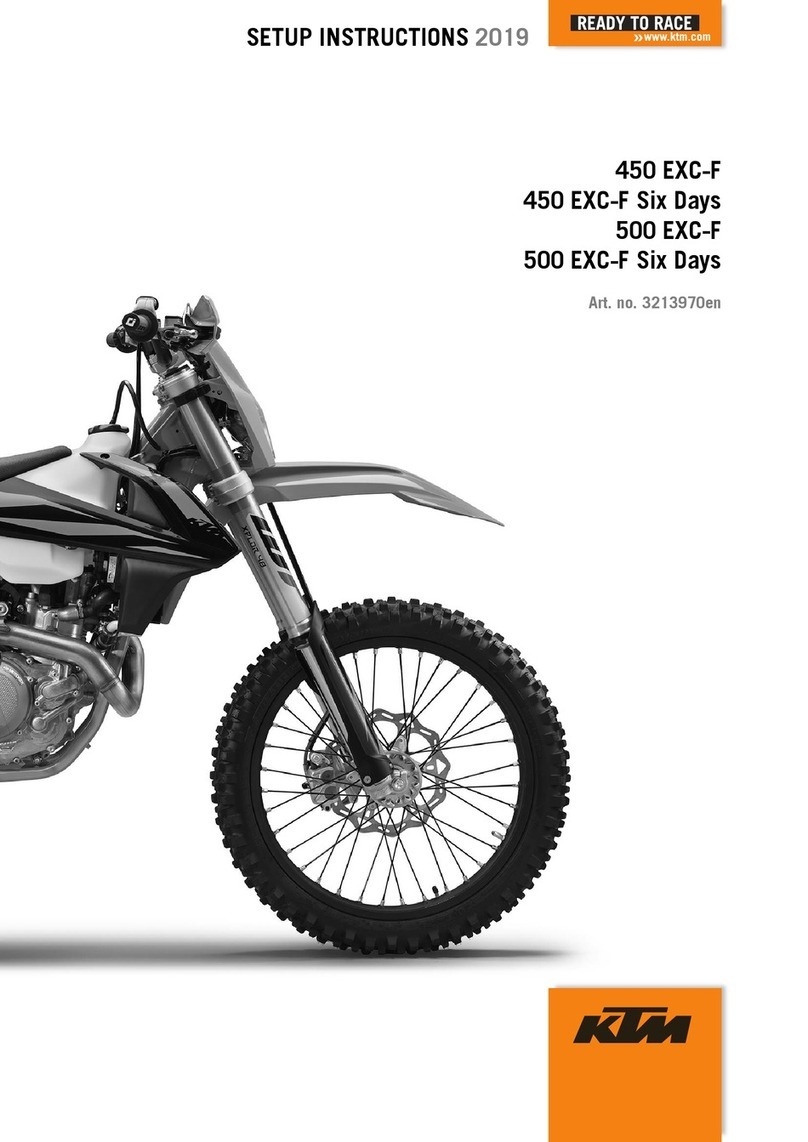 KTM 450 EXC-F Six Days 2019 Manual