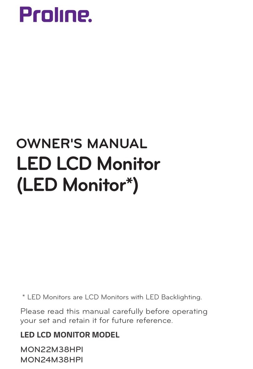 Proline MON22M38HPI owner's manual