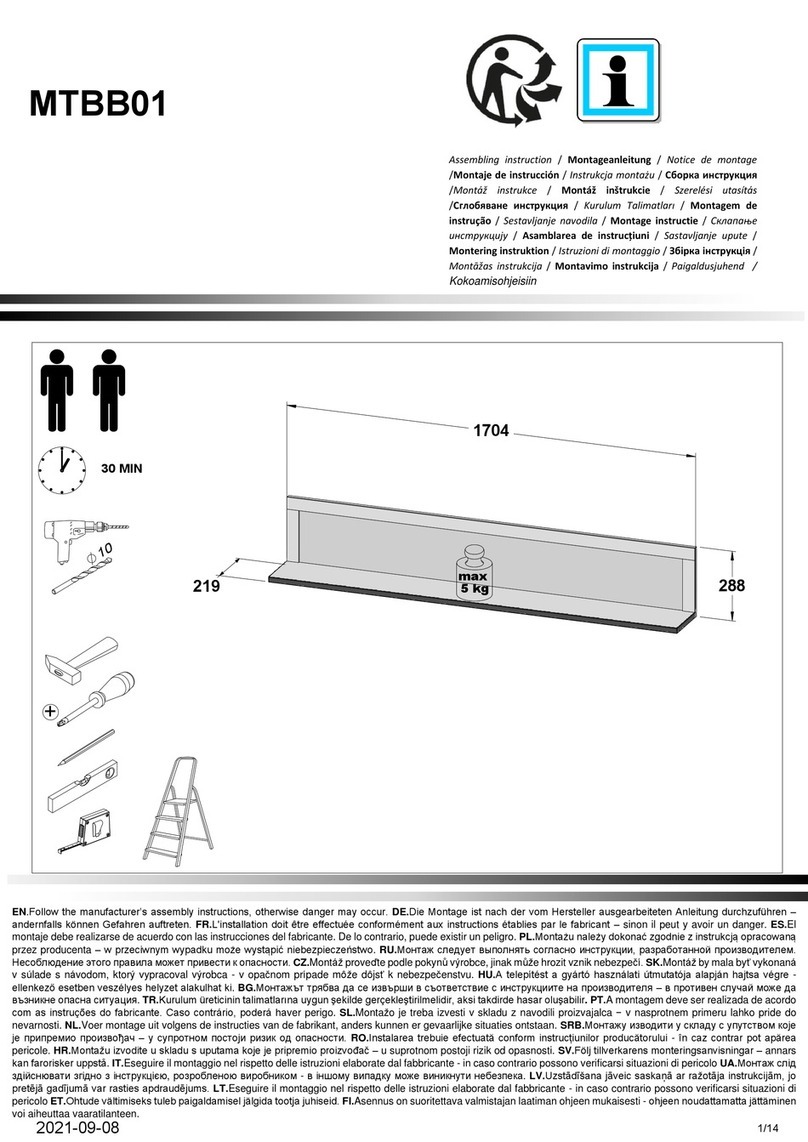 Forte MTBB01 User manual