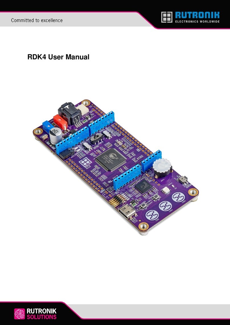 RUTRONIK RDK4 user manual